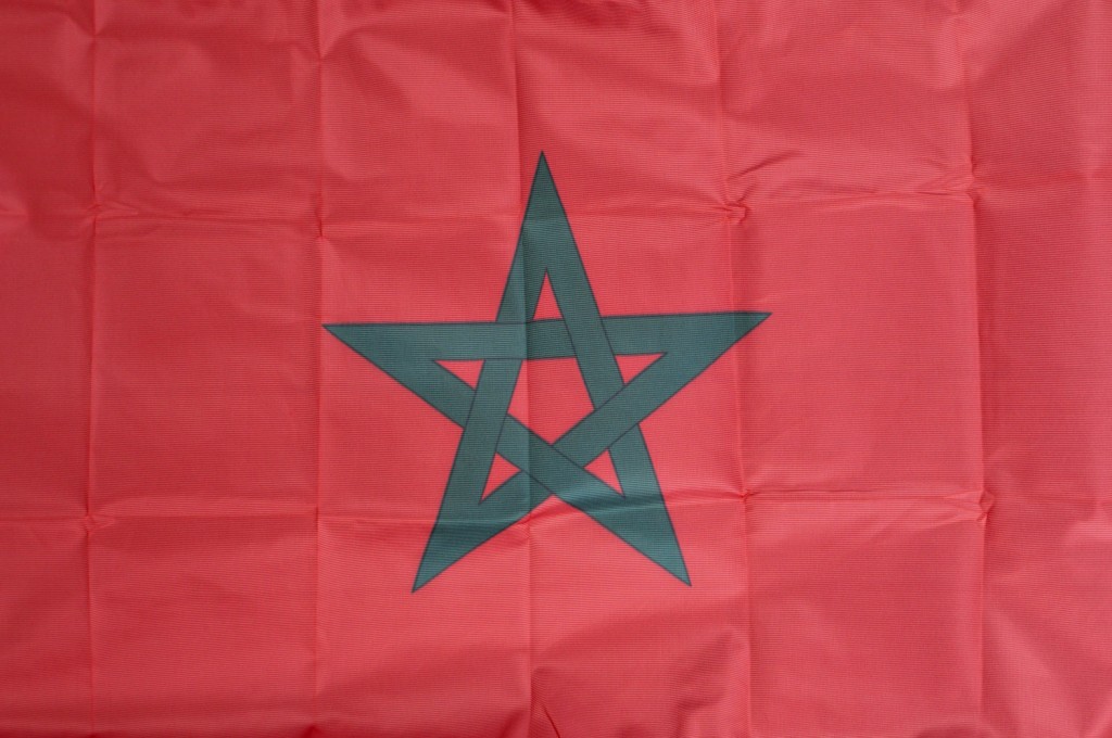 Marokkaanse vlag 70x100cm